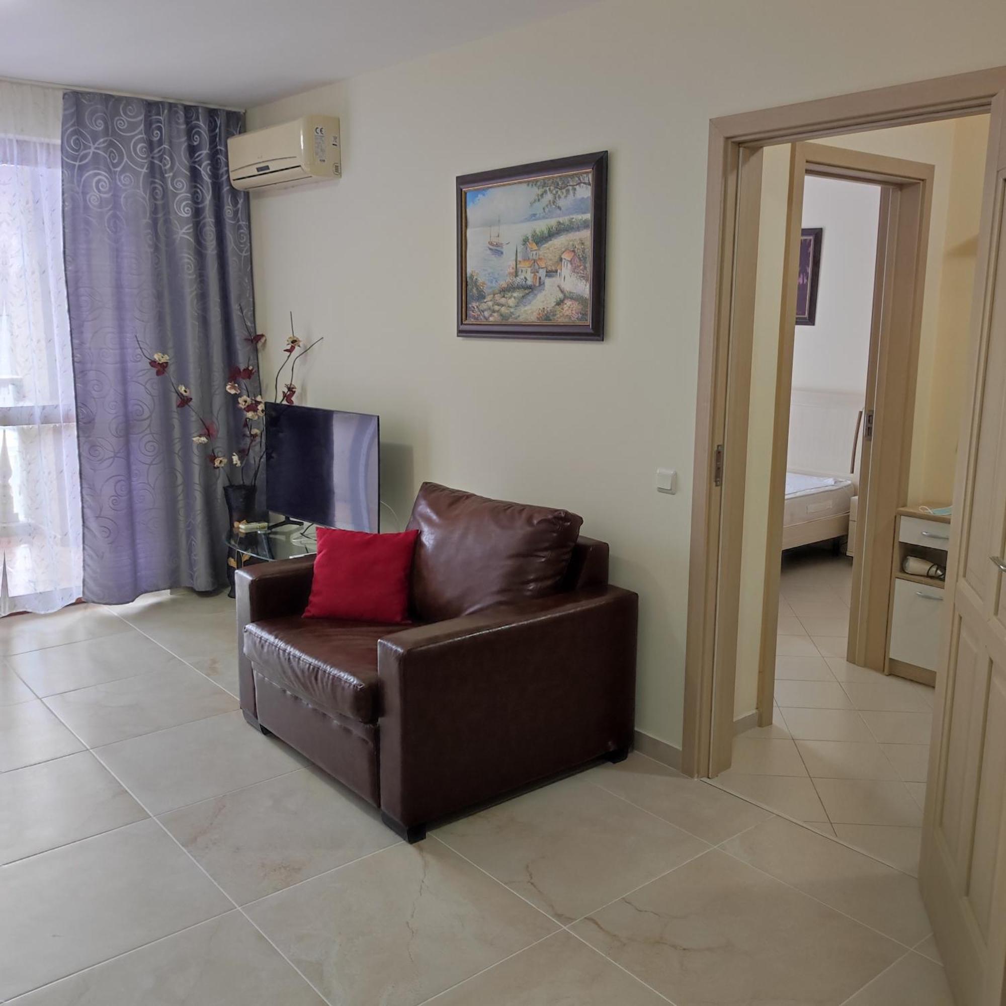 Kalia Apartment Sunny Beach 2-Zimmer+Balkon Top Exteriör bild